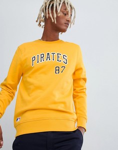 Желтый свитшот с логотипом New Era MLB Pittsburgh Pirates - Желтый