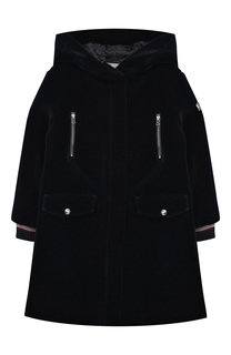 Текстильное пальто на молнии с капюшоном Ermanno Scervino