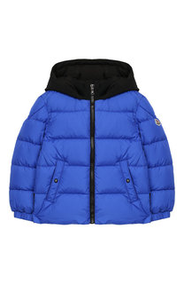 Куртка на молнии с капюшоном Moncler Enfant