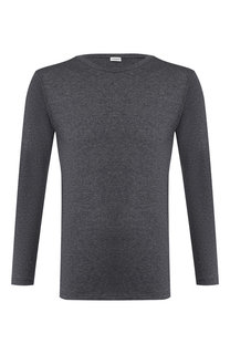 Лонгслив из смеси хлопка и кашемира Zimmerli