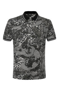 Хлопковое поло с короткими рукавами Just Cavalli