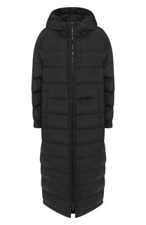 Стеганый пуховик с капюшоном Marcelo Burlon