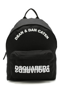Текстильный рюкзак внешним карманом на молнии Dsquared2