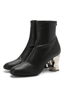 Ботильоны Ghiaccio на фигурном каблуке Giuseppe Zanotti Design