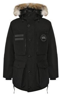 Пуховая парка Maccullouch на молнии с капюшоном Canada Goose