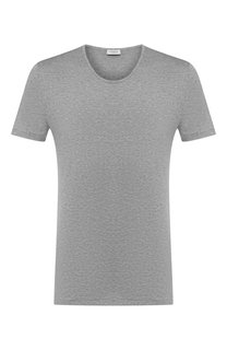 Хлопковая футболка с круглым вырезом Zimmerli
