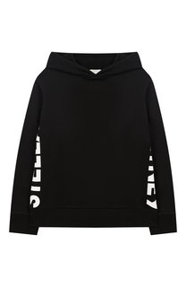 Хлопковое худи с логотипом бренда Stella McCartney