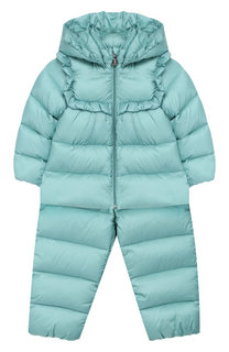 Пуховый комплект из комбинезона и куртки Moncler Enfant