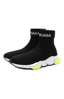 Текстильные кроссовки Speed Balenciaga