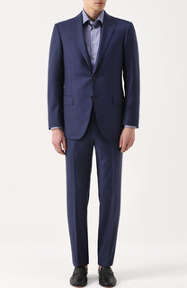 Шерстяной костюм с пиджаком на двух пуговицах Pal Zileri