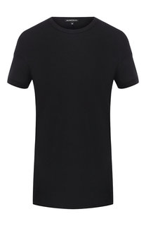 Хлопковая футболка с круглым вырезом Ann Demeulemeester