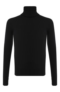 Однотонная водолазка фактурной вязки Balenciaga