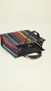 Anya Hindmarch Multi Stripes Small Tote