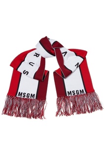Шарф с логотипом Msgm