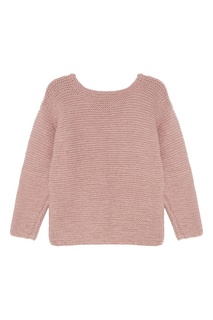 Розовый вязаный джемпер Knittedkiss