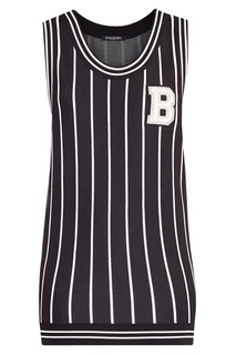Топ с аппликацией Balmain