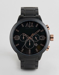 Черные часы-хронограф Armani Exchange AX1350 - Черный