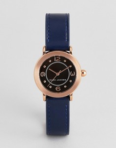 Часы с темно-синим кожаным ремешком Marc Jacobs MJ1577 - Темно-синий