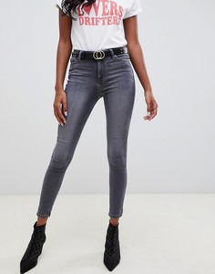 Серые джинсы скинни Miss Selfridge - Серый