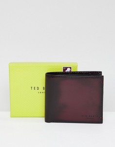 Бумажник из полированной кожи Ted Baker Geen - Красный