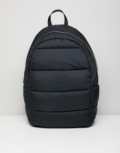 Черный дутый рюкзак Weekday - Черный