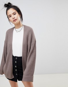 Кардиган цвета хаки Pull&Bear - Зеленый