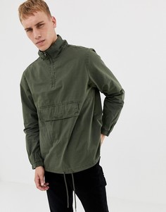 Oversize-куртка с капюшоном Another Influence - Зеленый