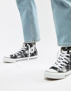 Bershka x Converse Check Hi-Tops - Серый