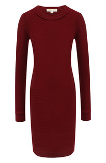 Шерстяное мини-платье с круглым вырезом MICHAEL Michael Kors