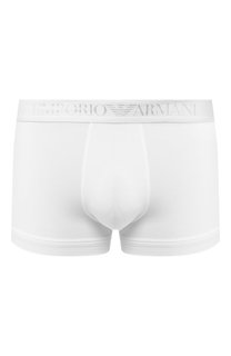 Боксеры из вискозы с широкой резинкой Emporio Armani