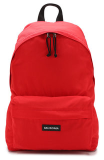 Текстильный рюкзак Explorer с внешним карманом на молнии Balenciaga