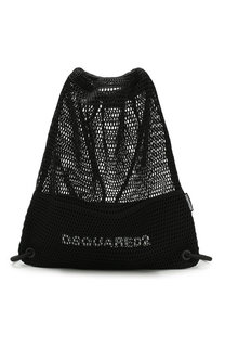 Текстильный рюкзак на кулиске Dsquared2