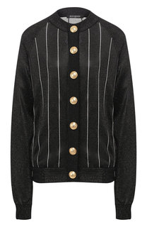 Кардиган с металлизированной нитью Balmain