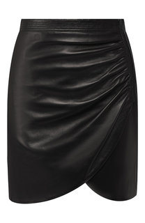 Кожаная мини-юбка на молнии Givenchy