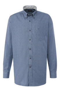 Хлопковая рубашка с воротником button down Paul&Shark