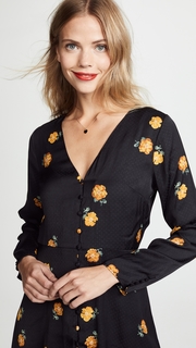 Madewell Floral Retro Dress