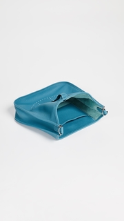 What Goes Around Comes Around Hermes Blue Clem Evelyne I PM Bag