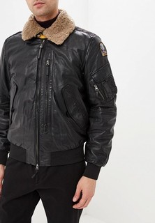 Куртка кожаная Parajumpers