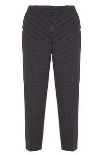 Черные брюки в клетку Hugo Boss