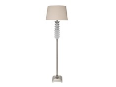Торшер напольный с бежевым плафоном Garda Decor