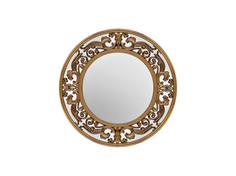 Зеркало круглое в золотой раме Garda Decor