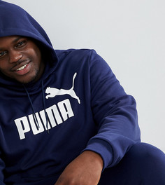 Темно-синий худи Puma PLUS Essentials 85174306 - Темно-синий