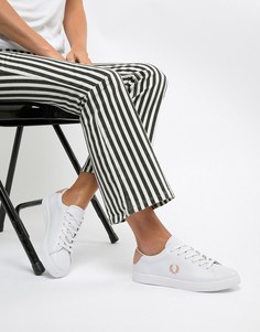 Кожаные кроссовки Fred Perry Lottie - Белый