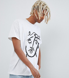 Серая футболка Reclaimed Vintage inspired - Серый