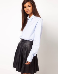Рубашка в мужском стиле ASOS - Синий
