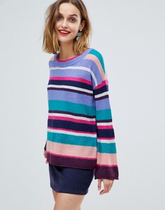Oversize-джемпер в полоску Esprit - Мульти
