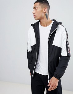 Спортивная куртка с надписью на рукаве Jack & Jones Originals - Черный