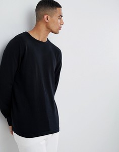 Produkt basic knitted sweatshirt - Черный