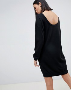 Платье-джемпер ASOS DESIGN - Черный