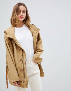 Непромокаемая куртка Free People Joshua Tree - Зеленый